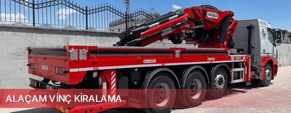 Alaçam İlçemi Vinç Kiralama